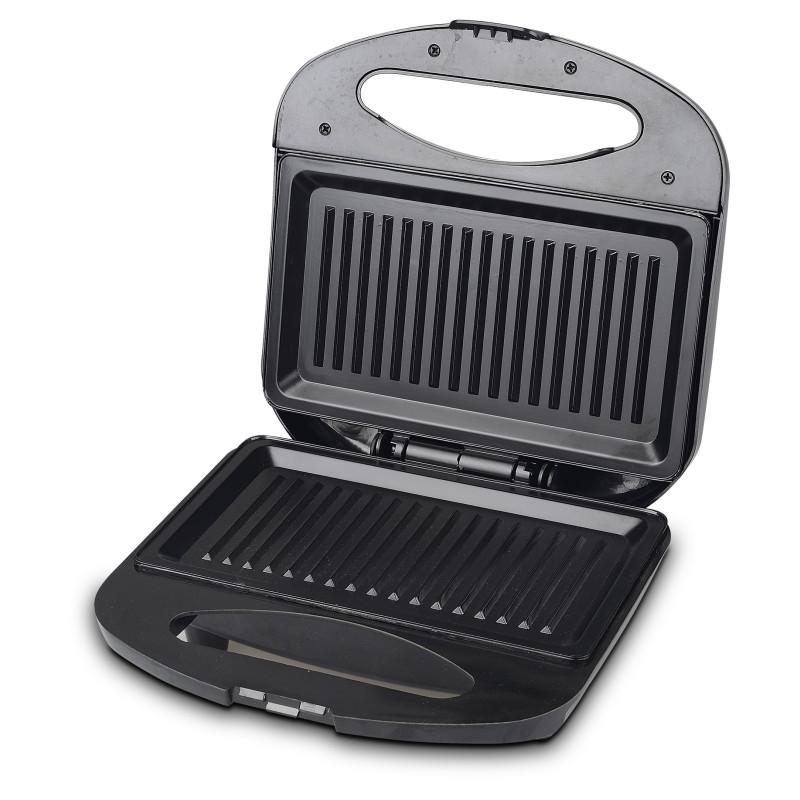 NODIS ND-GRILLY 750 tostiera 800 W Nero Acciaio inox Vendita Calda