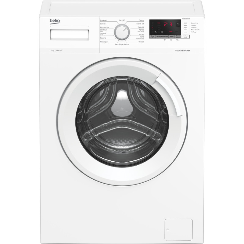 Beko WUXR81282WI/IT lavatrice Caricamento frontale 8 kg 1200 Giri/min Bianco Vendita Economica