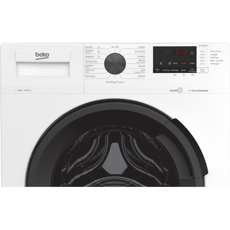 Beko WTX91482AI-IT lavatrice Caricamento frontale 9 kg 1400 Giri/min Bianco Offerta esclusiva
