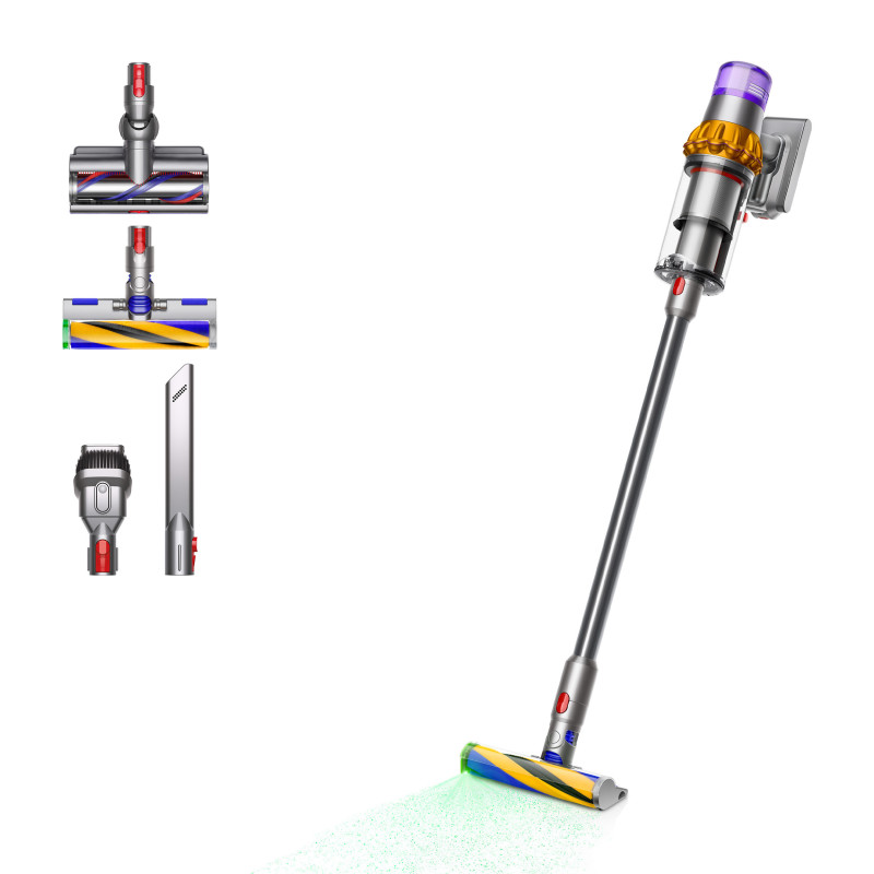 Dyson V15 Detect Absolute aspirapolvere senza filo Nichel Giallo Senza sacchetto Offerta natalizia