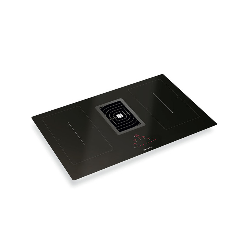 FABER S.p.A. Hob Galileo Smart BK Glass A830 Nero Da incasso 83 cm Piano cottura a induzione 4 Fornello(i) Shopping Online
