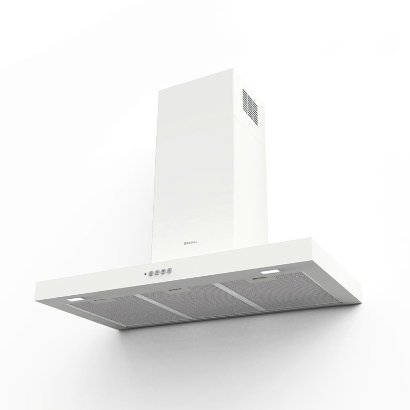FABER S.p.A. Stilo Comfort WH Matt A120 Cappa aspirante a parete Bianco 690 m³/h B Vendite Flash