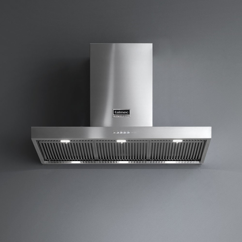 Falmec Marte Pro Cappa aspirante a parete Acciaio inox 950 m³/h B Sostegno trimestrale