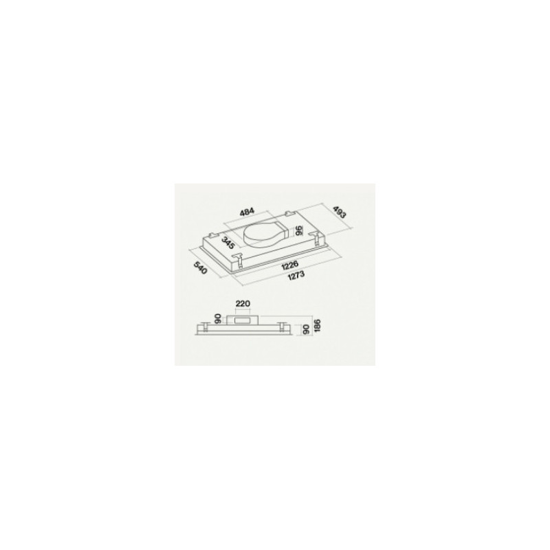 Falmec Stella Integrato a soffitto Bianco B 50% di sconto con spedizione gratuita