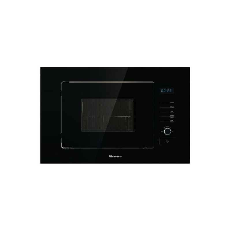Hisense HB20MOBX5G forno a microonde Da incasso Microonde con grill 20 L 800 W Nero Smaltimento dello stoccaggio