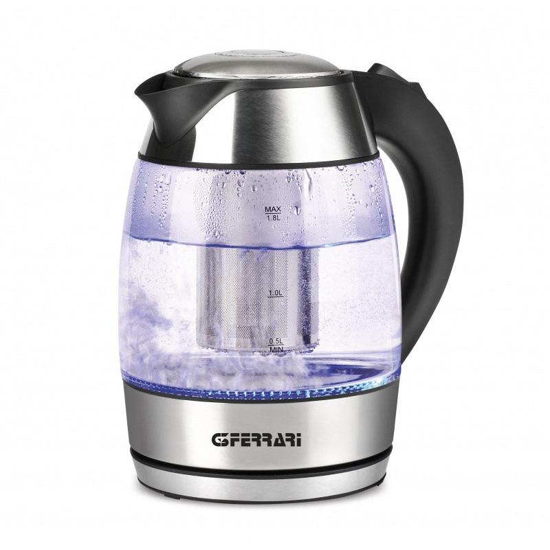 G3 Ferrari BolleBlu bollitore elettrico 1 8 L 2200 W Nero Acciaio inox Trasparente Offerte esclusive