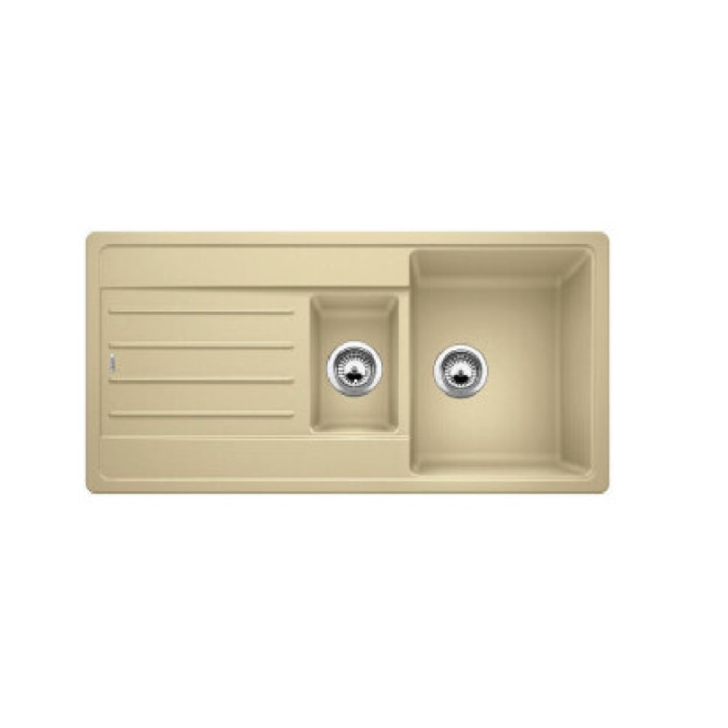 BLANCO LEGRA 6 S 1237304 Lavello incasso 100 x 50 cm Silgranit 2 Vasche e Gocciolatoio - Avana Fino al 65% di sconto