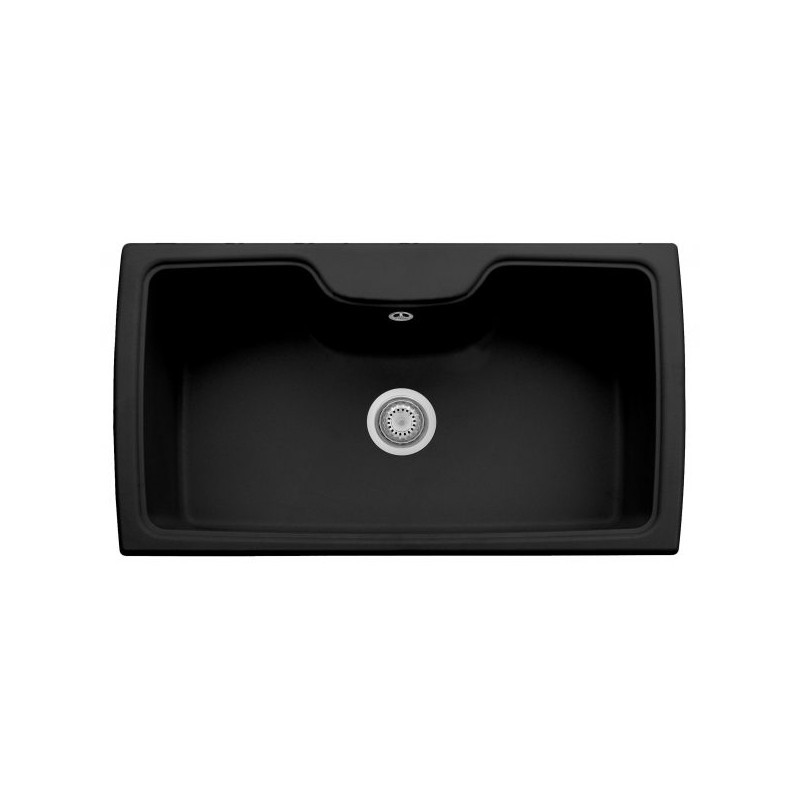 TELMA HR0860.26 Lavello NAIKY 1 vasca 880x500 mm Telmagranit nero opaco Only for today