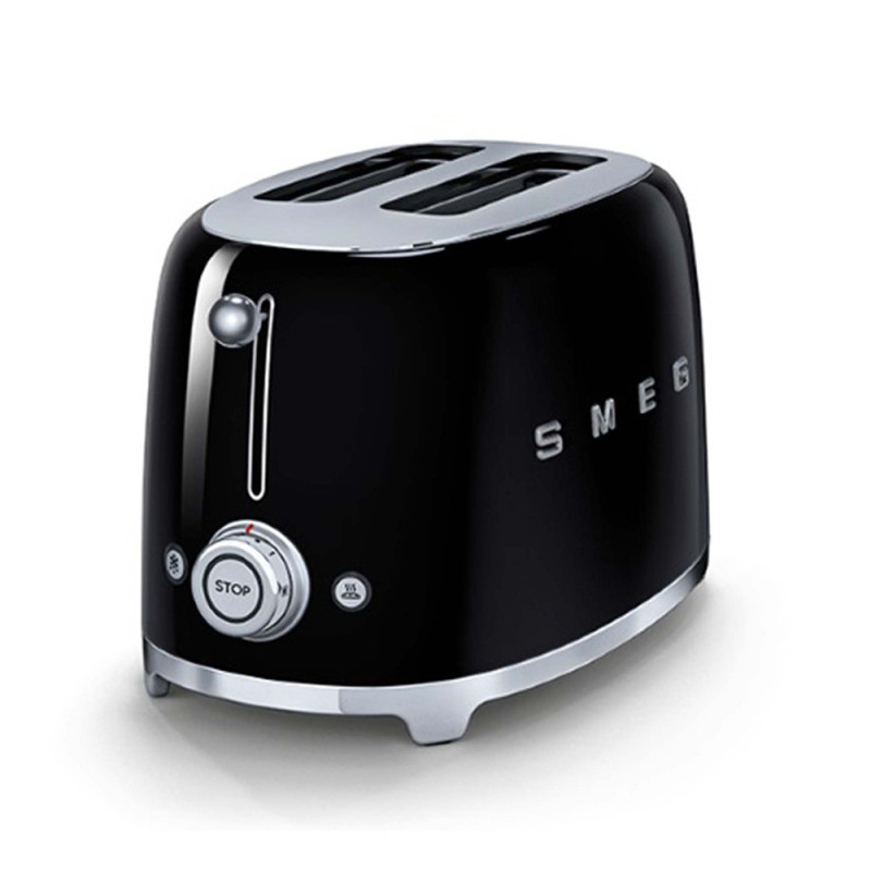 Smeg Tostapane 50's Style – Nero LUCIDO 2x2 – TSF01BLEU Fino al 65% di sconto