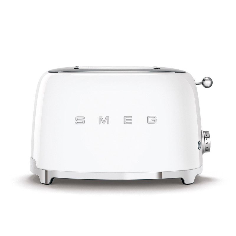 Smeg Tostapane 50's Style - Bianco LUCIDO 2x2 - TSF01WHEU Only for today