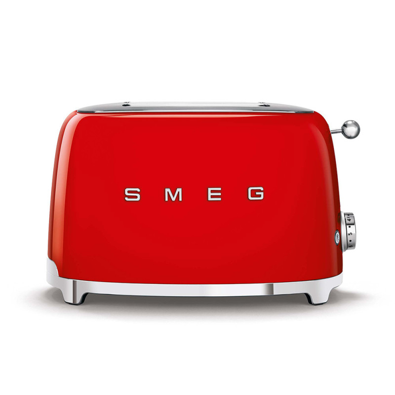 Smeg Tostapane 50's Style – Rosso LUCIDO 2x2 – TSF01RDEU Offerta speciale della fabbrica