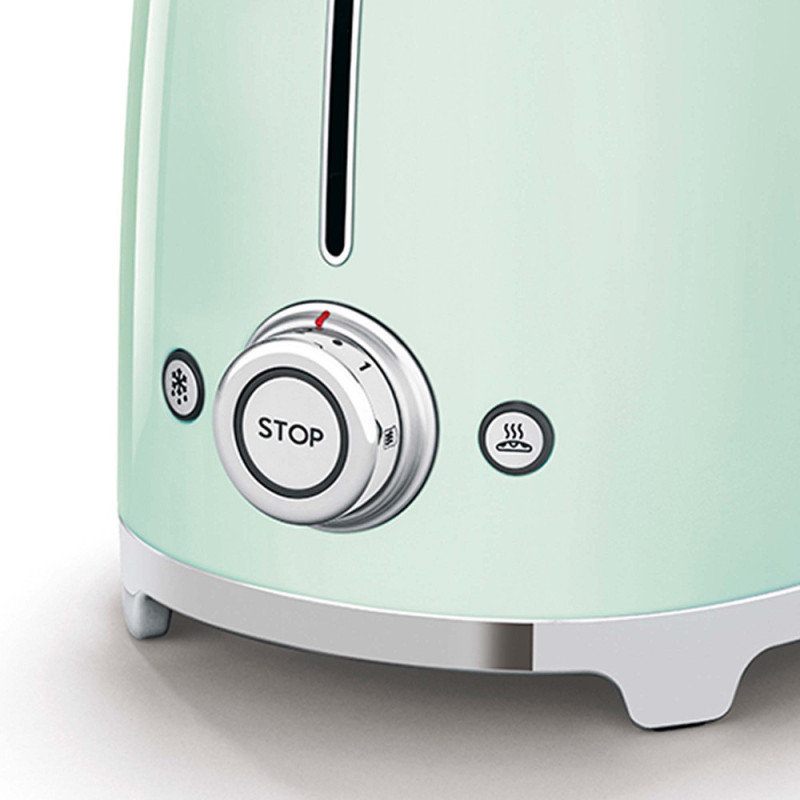 Smeg Tostapane 50's Style – Verde Pastello LUCIDO 2x2 – TSF01PGEU Fino al 55% di sconto