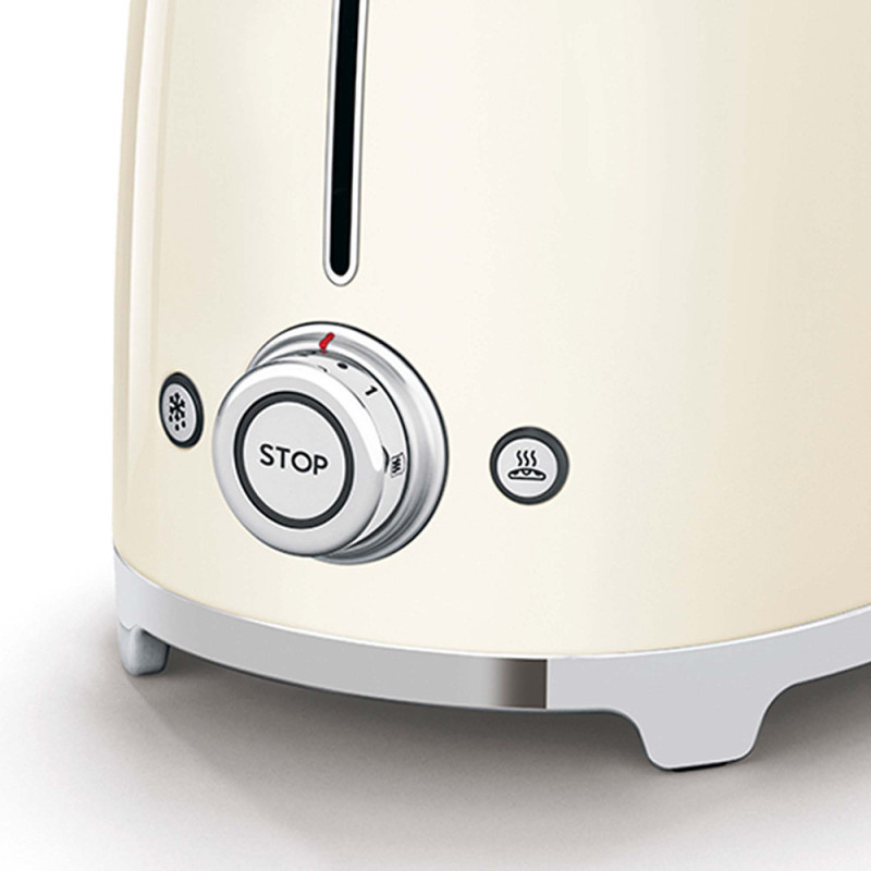 Smeg Tostapane 50's Style – Panna LUCIDO 2x2 – TSF01CREU Discount Store per i nuovi prodotti