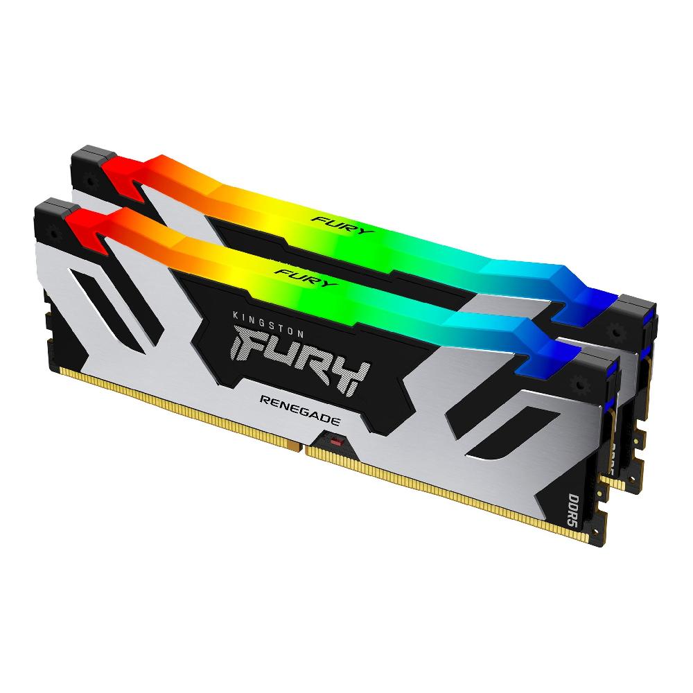 Kingston Technology FURY 32GB 6400MT/s DDR5 CL32 DIMM (Kit da 2) Renegade RGB Sconto