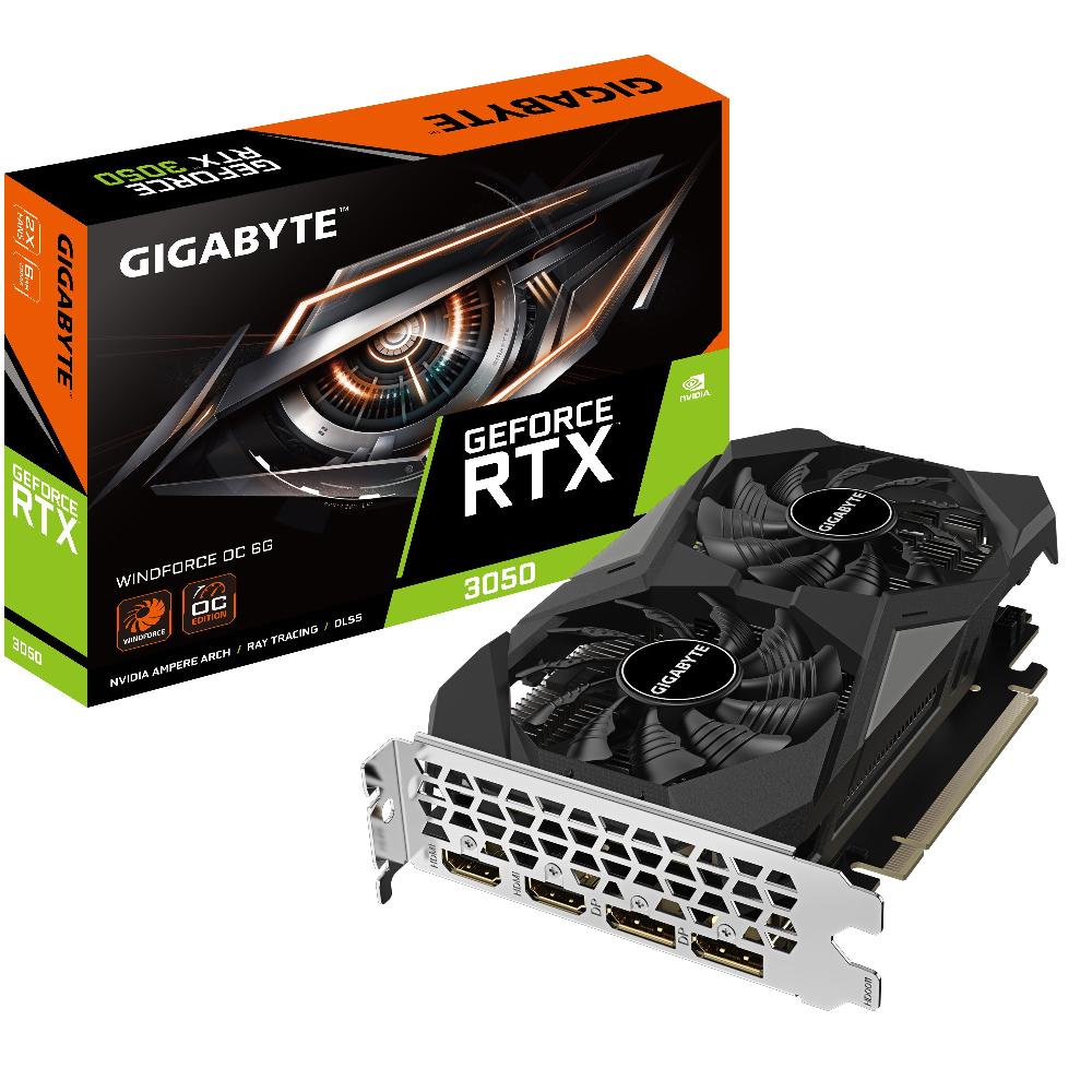 Gigabyte GeForce RTX 3050 WINDFORCE OC 6G NVIDIA 6 GB GDDR6 Hotsell