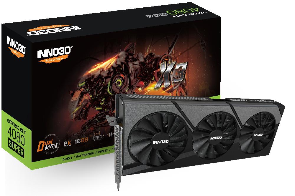 Inno3D GEFORCE RTX 4080 SUPER X3 NVIDIA 16 GB GDDR6X Nuova