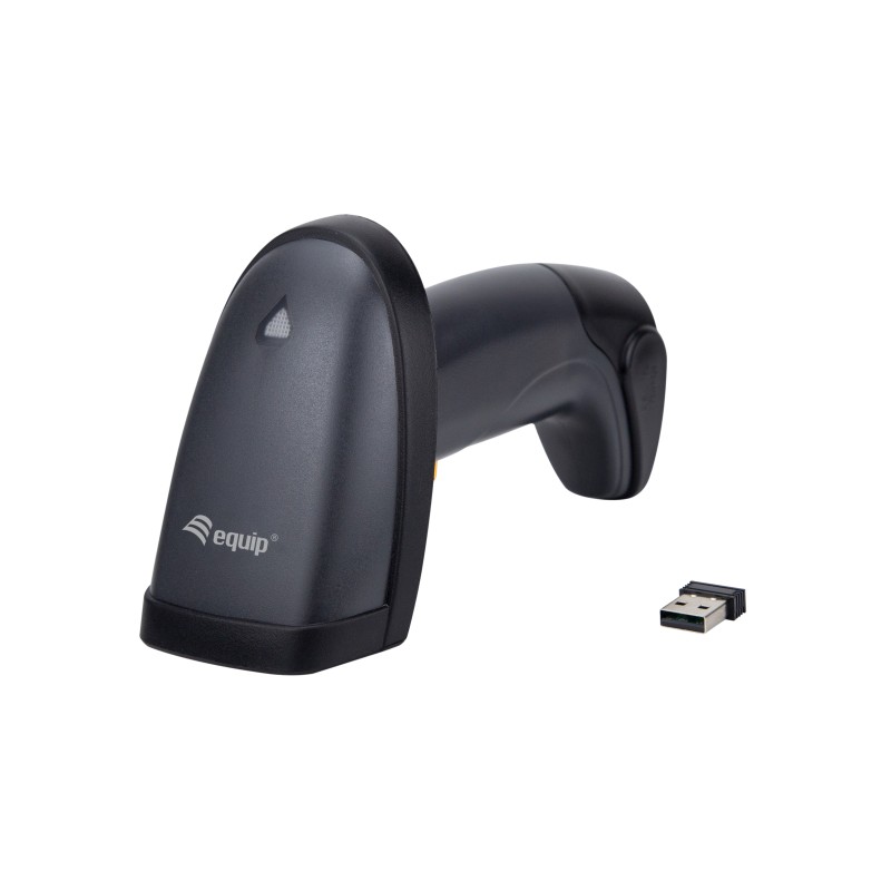 Equip 351024 Lettore di codici a barre portatile 1D/2D LED Nero Offerta Pasqua