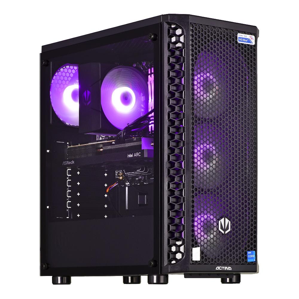 Actina 5901443337379 PC AMD Ryzen™ 5 5500 16 GB DDR4-SDRAM 1 TB SSD NVIDIA GeForce RTX 4060 Midi Tower Nero Negozio
