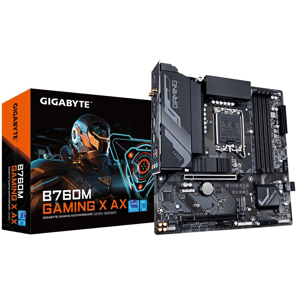 Gigabyte B760M Gaming X AX Intel B760 Express LGA 1700 micro ATX Officina