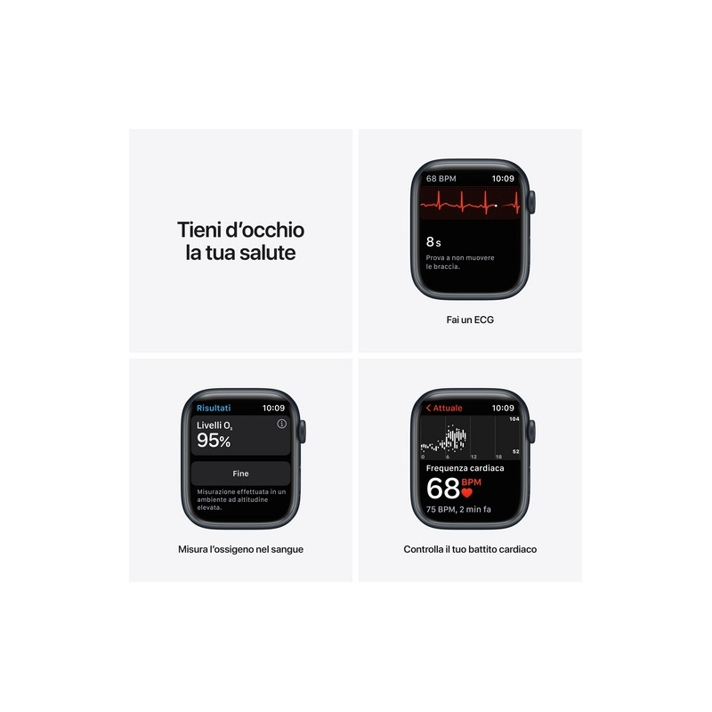 APPLE USATO PREMIUM Apple Watch Nike Series 7 GPS+Cellular 45mm Outlet