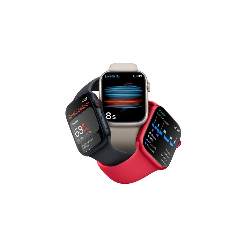 APPLE Apple Watch Series 8 GPS+Cellular 45mm Saldi Di Fabbrica