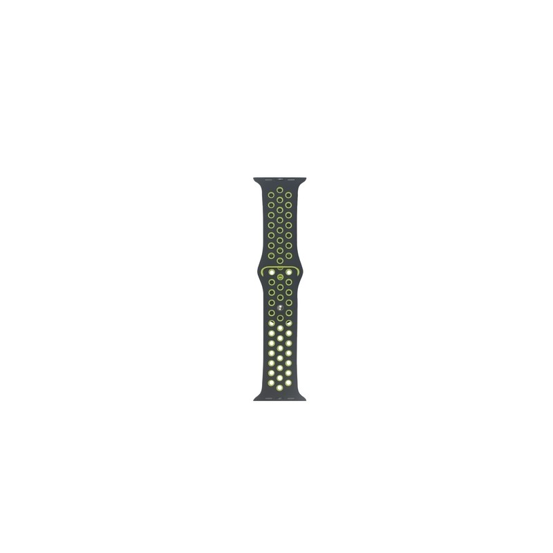 TUNIT Cinturino Apple Watch Sport - 42/44/45 & Serie 10 46mm - Black and Sparking Fino Al -60%