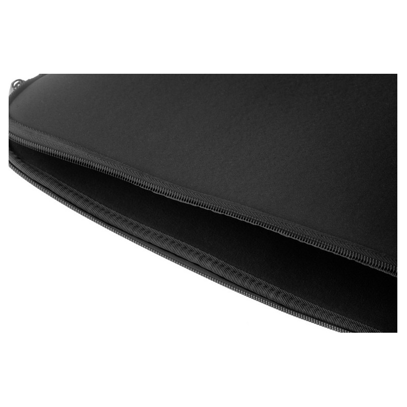 TUNIT Custodia MacBook Pro e PC 13" - Memory Sleeve - Black/Black Sostegno trimestrale
