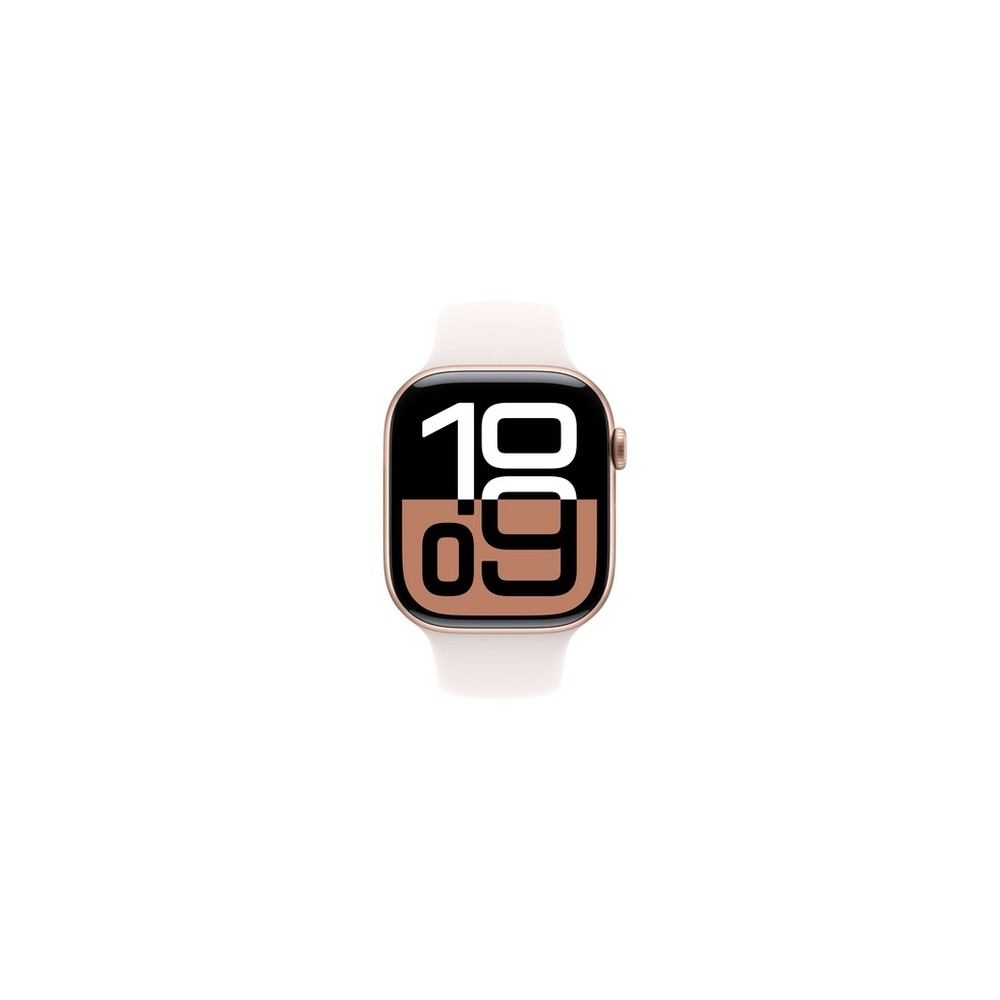 APPLE Apple Watch Series 10 GPS + Cellular 46mm Rose Gold Aluminium Case with Light Blush Sport Band - M/L Sconti questo mese