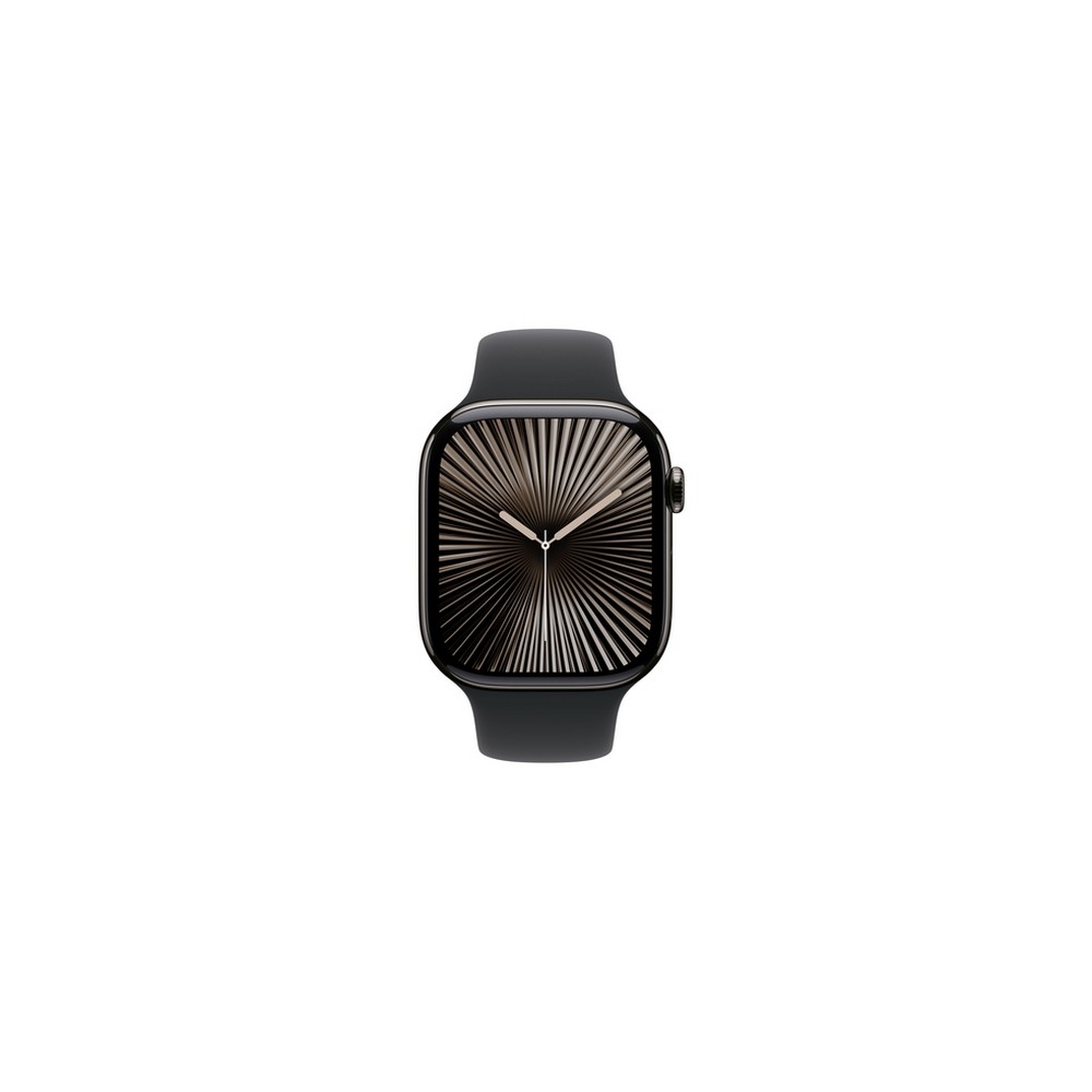 APPLE Apple Watch Series 10 GPS + Cellular 46mm Slate Titanium Case with Black Sport Band - M/L Qualità