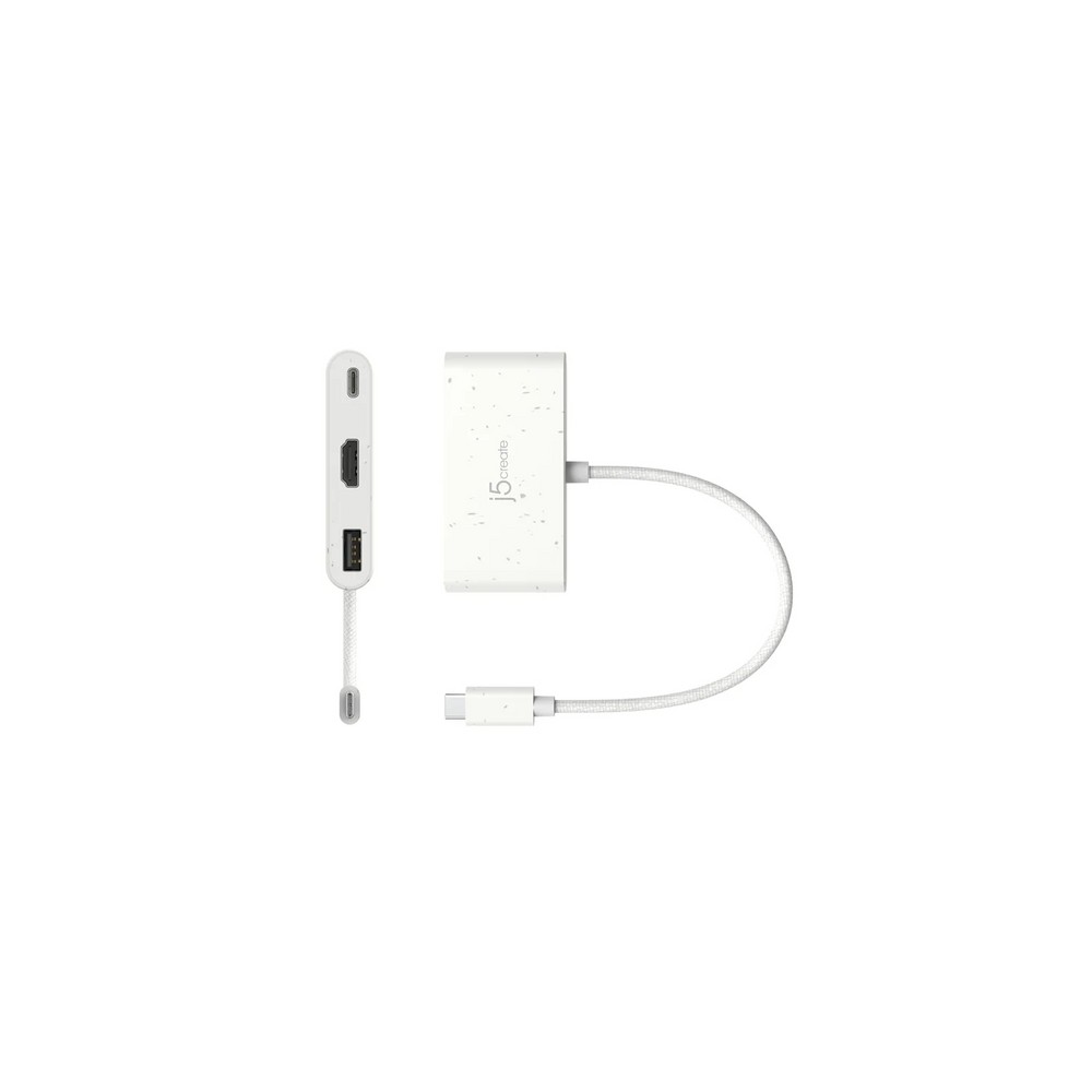 j5create Eco-Friendly USB-C to HDMI & USB Type-A with Power Delivery Offerta migliore