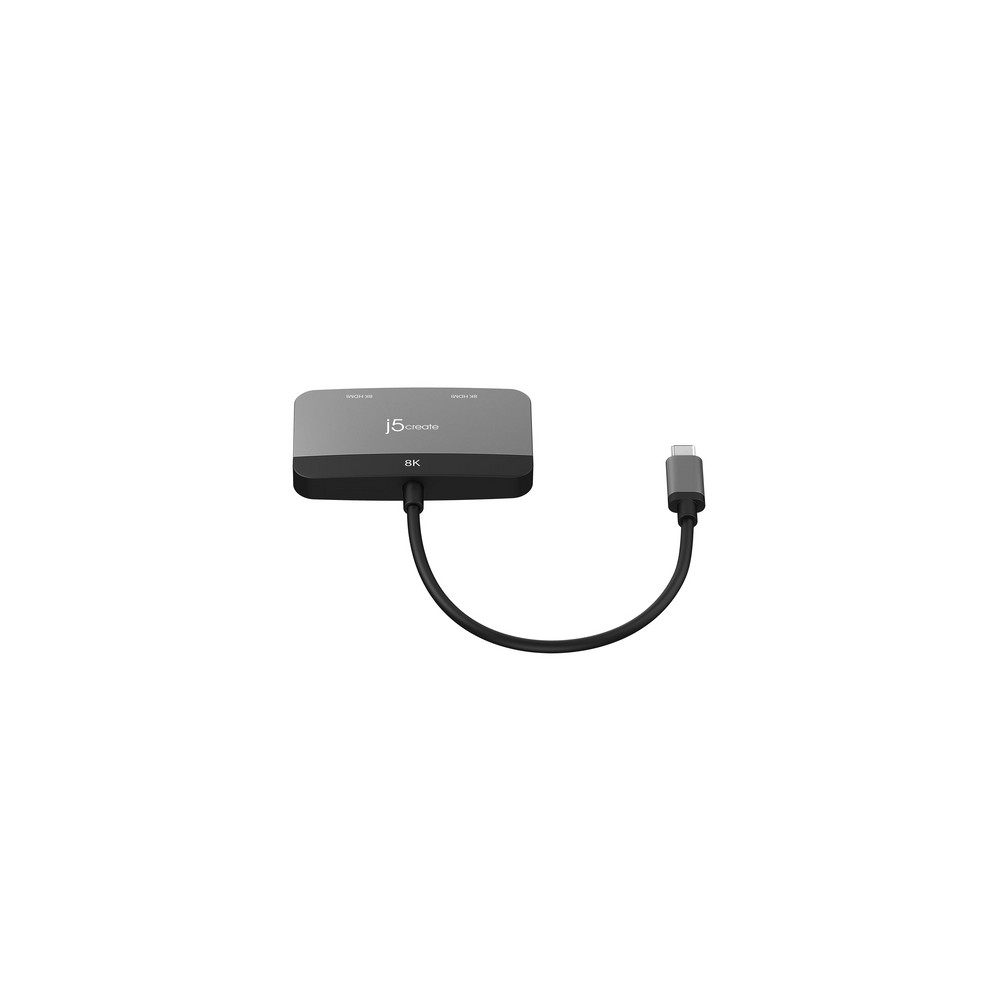 j5create 8K USB-C to Dual HDMI Display Adapter Latest fashion