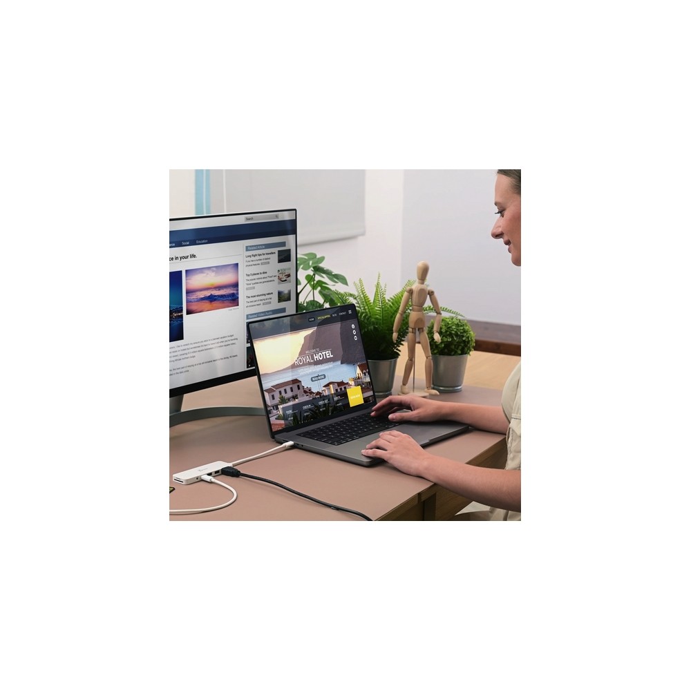j5create Eco-Friendly USB-C Multi-Port Hub with Power Delivery Offerte esclusive