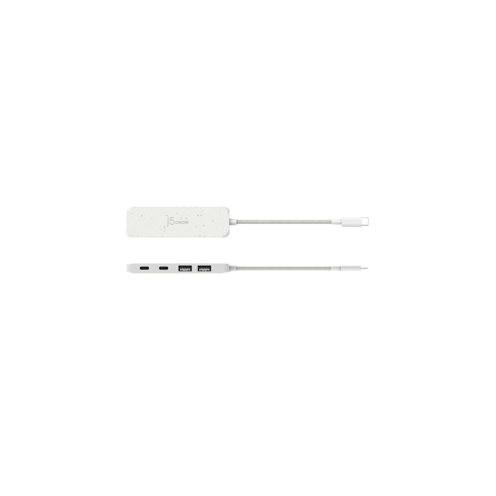 j5create Eco-Friendly USB-C to 4-Port Type-C & Type-A Gen 2 Hub Nuovi prodotti
