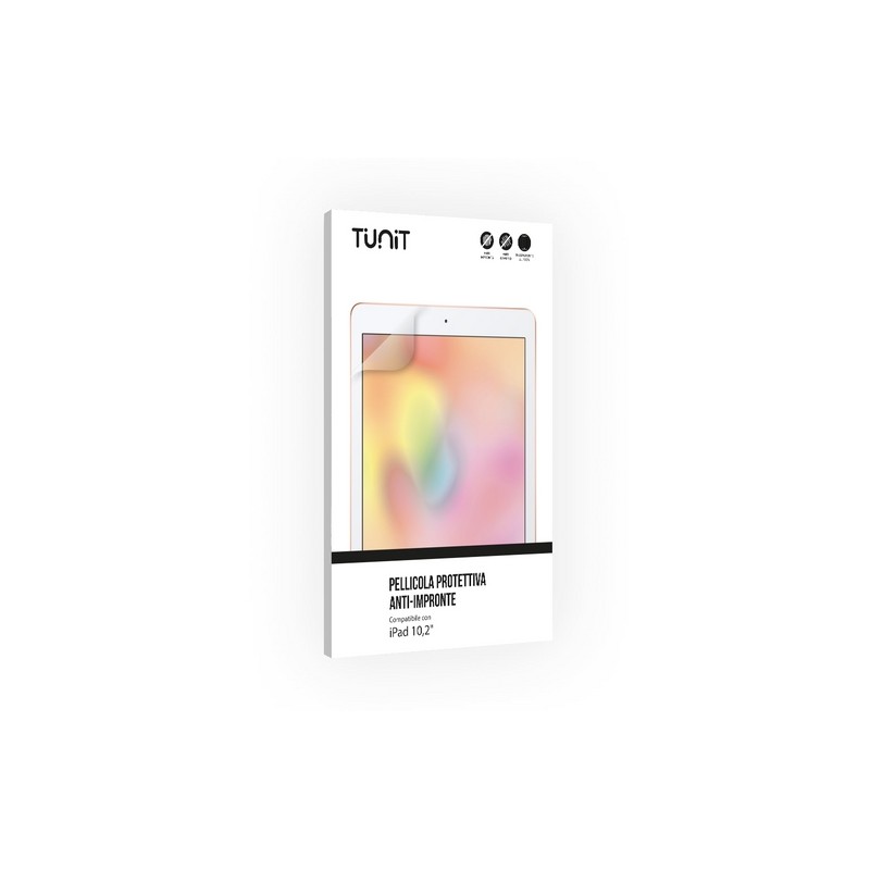 TUNIT Pellicola Protettiva Anti-Impronte per iPad 10.2" 50% di sconto per tempo limitato