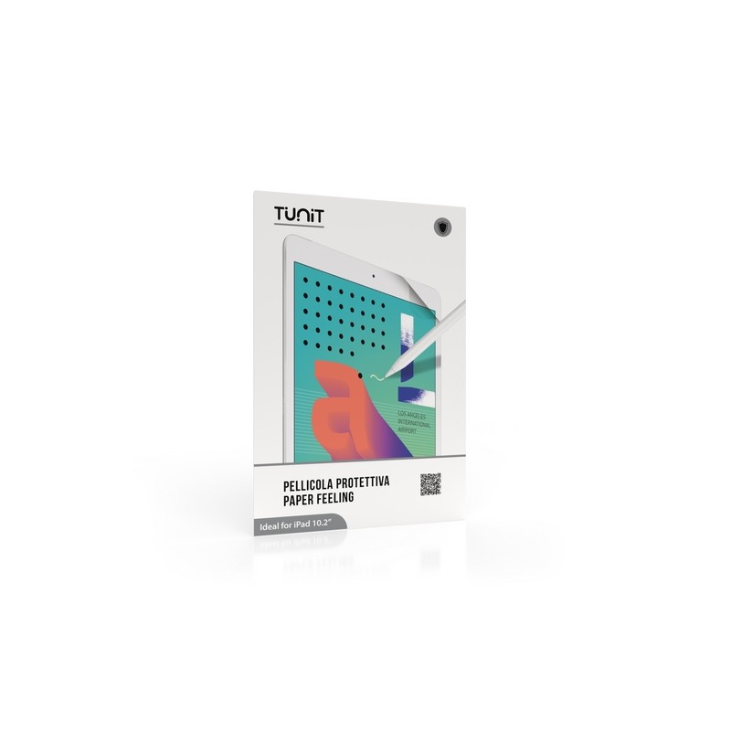 TUNIT Pellicola Protettiva "Paper Feeling" per iPad 10.2" 2025