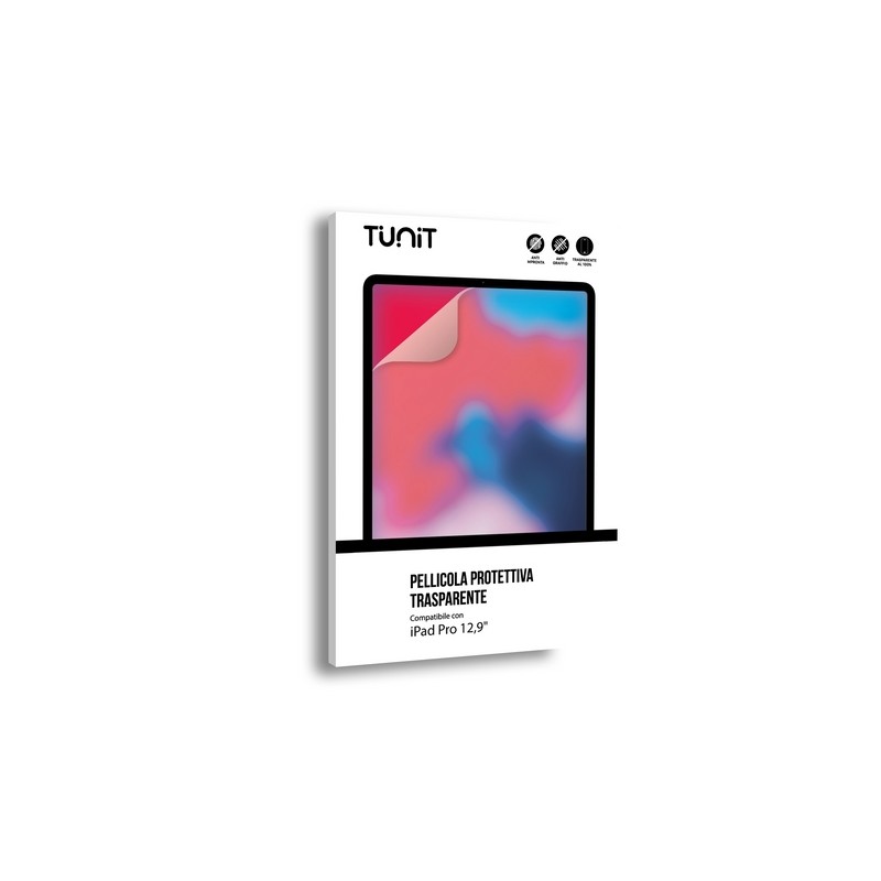 TUNIT Pellicola protettiva trasparente per iPad Pro 12.9" Saldi