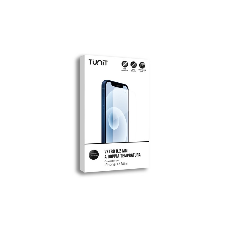 TUNIT Vetro a Doppia Tempratura per iPhone 12 mini Vendita Economica